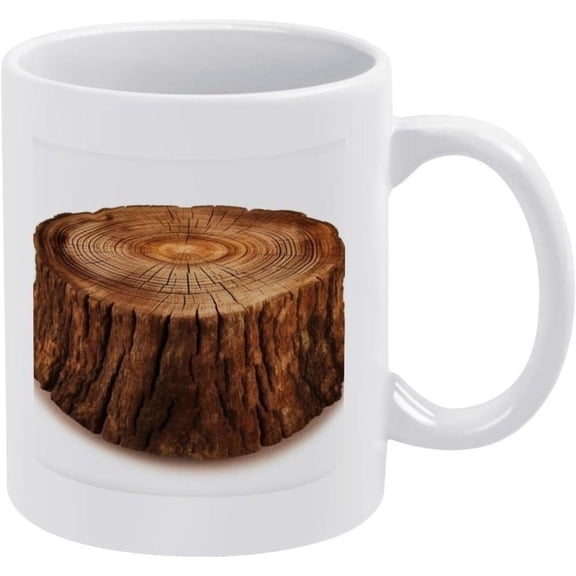 of 11Oz Oak Tree Stump Coffee Mugs Contemporary Ceramic Cups Featuring Designs Unique Porcelain Tea Cups