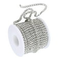 thumbnail image 1 of of 3mm Rhinestone Cup Chains Clear Crystal ming Claw Chain Sewing Craft - about 10Yards/Roll ,, 1 of 9