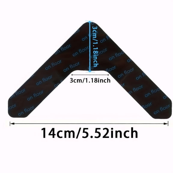 of Reusable, Non-Marking Carpet Anti-Slip Stickers, Suitable for Carpets