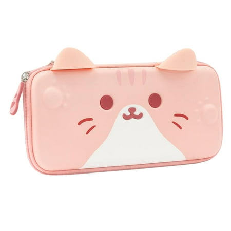 of for Switch - Portable Slim Travel Carrying Case fit Switch Console & Game Accessories - pink pink