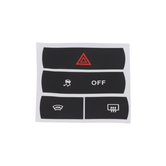 of stickers to repair the Hazard button, defroster and for ESP for Ford for S-Max Auto Accessories