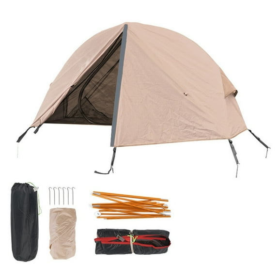 off the ground 2-Layer outdoor Camping Sleeping Cot Raised Tent