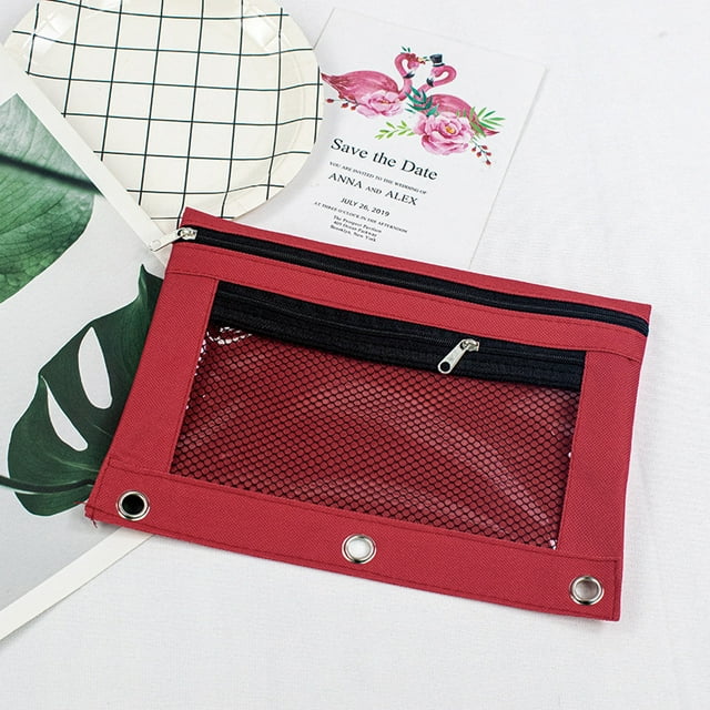 office Binder Pouch Binder Pens Pocket Binder Pencil Pouch Pens Holder