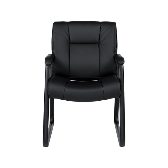 Offices To Go Luxhide Guest Chair Black (OTG2782)