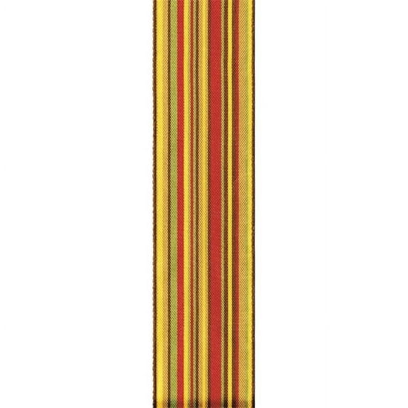 offray flatliner stripe craft ribbon, 1-1/2-inch wide by 50-yard spool, milk chocolate