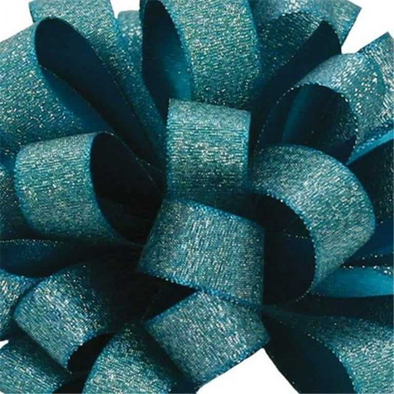 Teal Ribbon 1/8 wide BY THE YARD