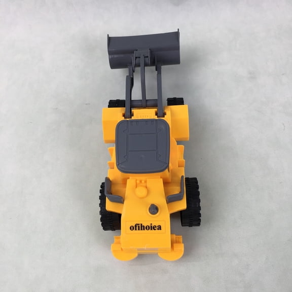 ofihoiea Toy Cars, Plastic Construction Loader Toy, Realistic Front Loader Vehicle with Moving Bucket, Friction-Powered Engineering Toy Car for Play & Display