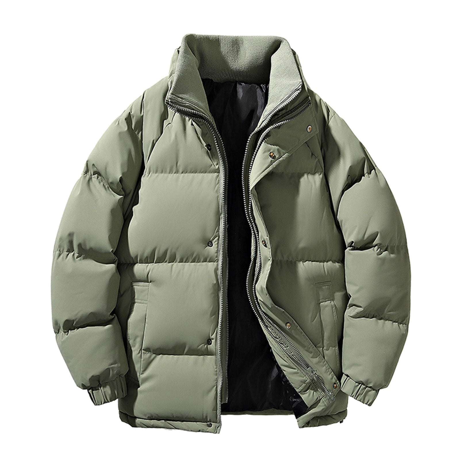 Casual Solid Make Old Zipper Hooded Collar Outerwear Casual Solid Make Old Zipper Hooded Collar Outerwear