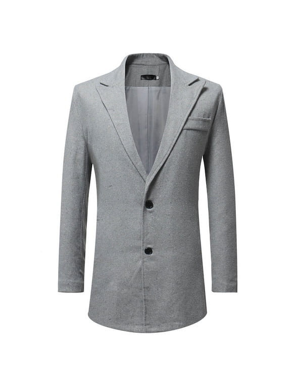Men's Floral Dinner Party Blazers Prom Wedding Stylish Tuxedo Coats for Men One Button Dinner Jacket Tops Gray 3XL