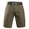 thumbnail image 1 of ohmzyzo Men's Shorts Summer Solid Color Slim Fit Flat Front Walk Chino Shorts, 1 of 7