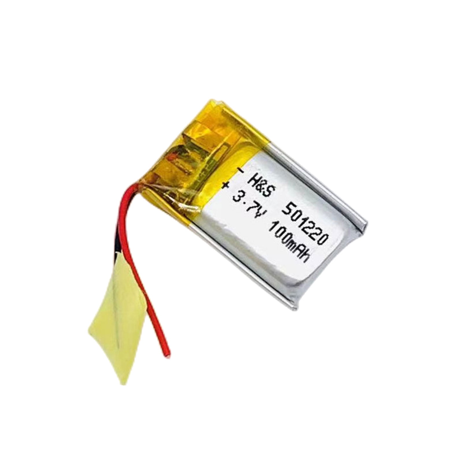 Batería Recargable Polímero 3.7V 80mAh Modelo 501220 - Para Auriculares, Gafas 3D, Pulseras Deportivas