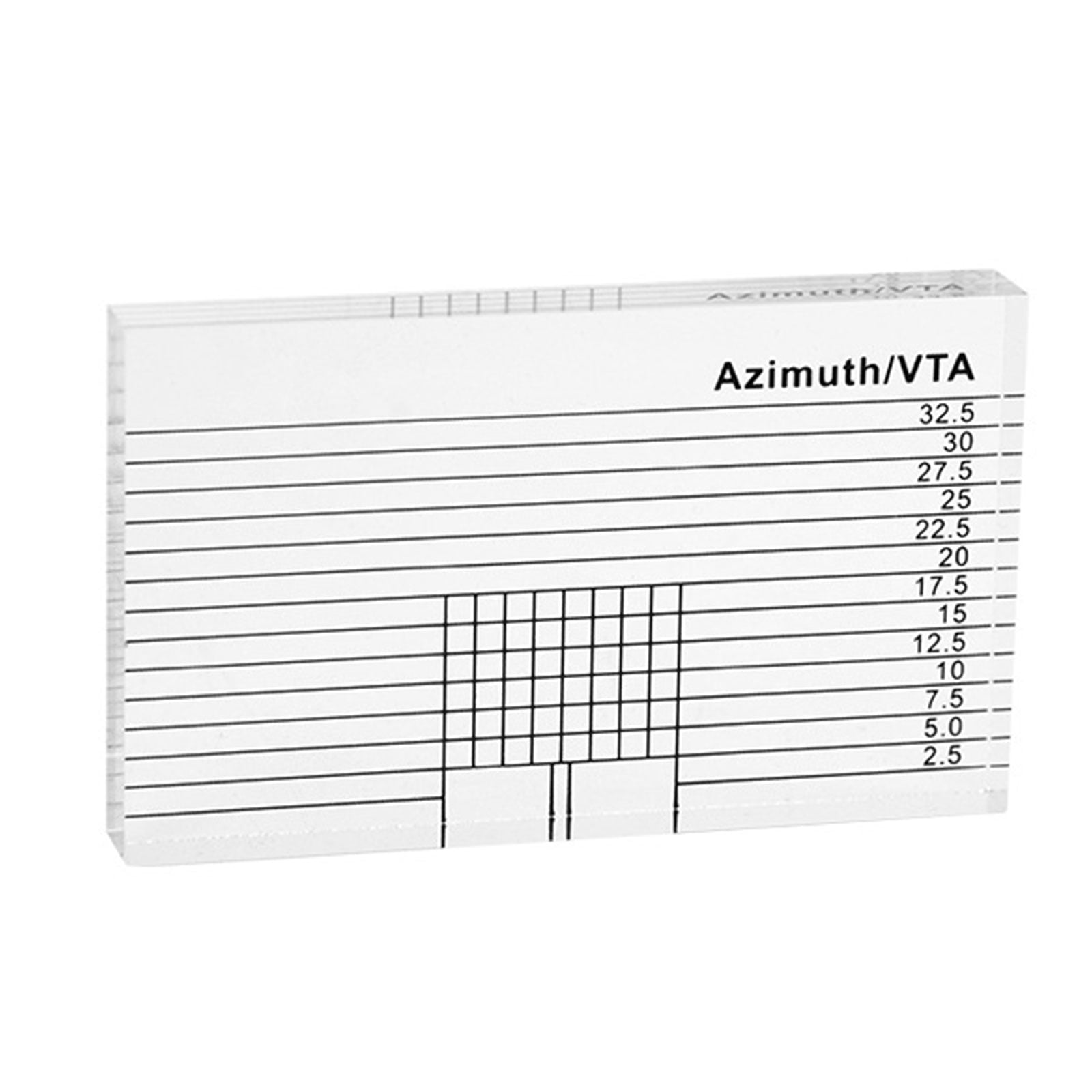 ohodhmnu Acrylic Alignment Tool Turntables Tonearm Ruler Meter Vertical ...