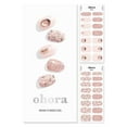 thumbnail image 1 of ohora Semi Cured Gel Nail Strips N Coco Tweed - Nude, Gemstone, Works with Any UV/LED Lamps, Salon-Quality, Long Lasting, Easy to Apply & Remove - Includes 2 Prep Pads, Nail File & Wooden Stick, 1 of 8