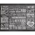 thumbnail image 1 of ohpopsi Black Marble No Paste Included Non Woven Wall Mural, 94-in by 118-in, 1 of 3