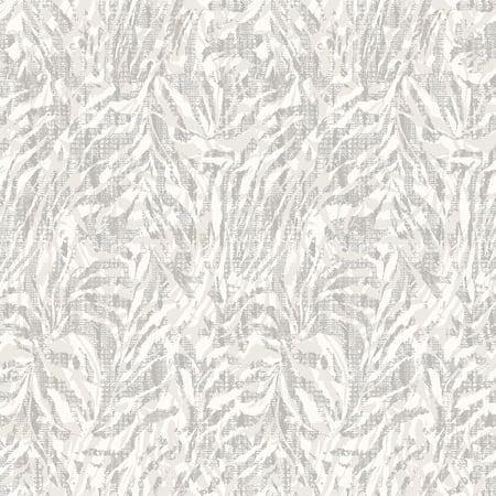ohpopsi Davy Light Grey Zebra Wallpaper