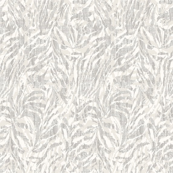 ohpopsi Davy Light Grey Zebra Wallpaper