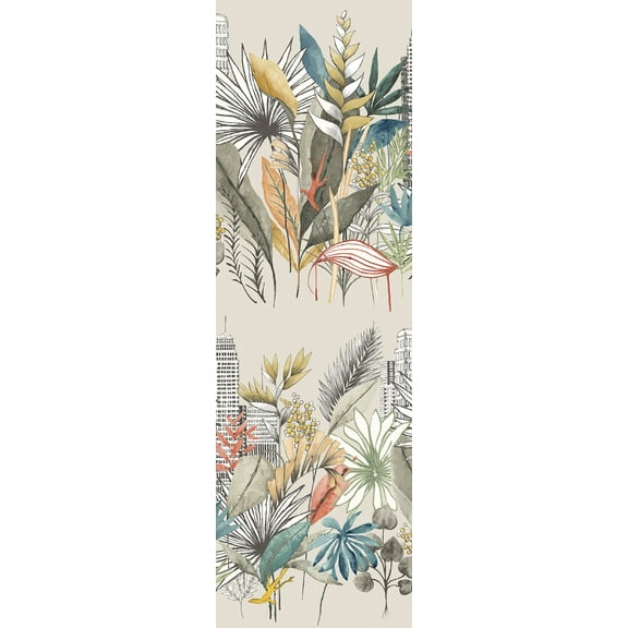 ohpopsi Sierra Neutral Urban Tropic Wallpaper