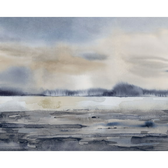 ohpopsi Winter Sunset Wall Mural