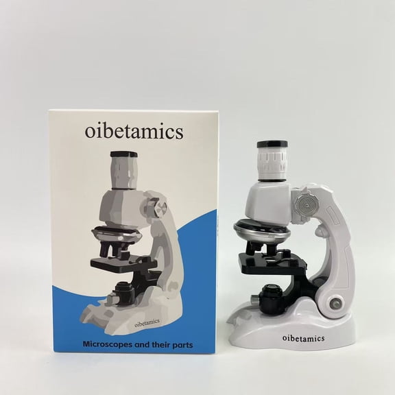 oibetamics Microscopes and their parts,Microscope for Beginners Student, 40X- 1000X Compound Microscopes with 52 pcs Educational Kits