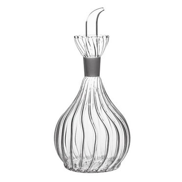 oil bottle,oil dispenser bottle for kitchen Glass Oil Bottle,Liquid Condiment Container Oil Cruet,Kitchen Liquid Container Oil Carafe with Pourer,Heat Resistant Decanter Leakproof oil 900ml