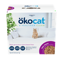 thumbnail image 1 of okocat Premium Less Mess Low-tracking, Clumping Natural Wood Pellet Cat Litter, Dust Free, Unscented 14.8 lbs, 1 of 10