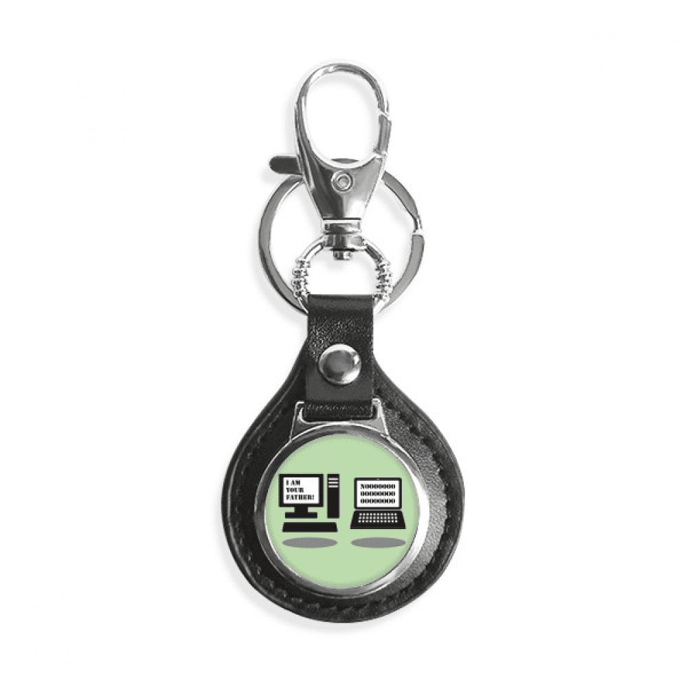 Computer Netwoek Keychain old computer notebook art deco fashion key link chain keyholder finder ...