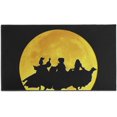 thumbnail image 1 of oldsin Festive Fairy Movie Character Witch Pattern Kitchen Mat Halloween Door Mats Room Children Kitchen Rug Buffer Non-Slip Scraping Sand Absorbing Water Drain Three Witch Doormat 30" X 17", 1 of 6