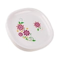 thumbnail image 1 of oliveware Set of 6 Square Printed Plate Big Purple, 1 of 5
