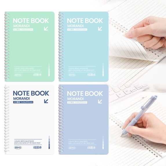 olkpmnmk 1Pc Colorful Lined Notebooks Bulk, A5 Hardcover Journal Notebooks, College Ruled Paper Notebooks, Travel Writing Journal Notebooks for Notes-Taking, Work, Classroom, Office Essentials