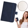 thumbnail image 1 of olkpmnmk 1Pc Lined Journal Notebook, A7 Soft Cover Journal Bulk with Pen Case, 100 Sheets Thickened Softcover Sewed Notebook, Notebooks College Ruled for Note Taking, Classroom Office Essentials, 1 of 9