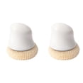 thumbnail image 1 of olkpmnmk 2Pcs Home Dish SpongeWand, Kitchen Dishwashing Sponge Cleaning with Handle, Replaceable Non Scratch Sponge, Dishwashing Scrubber Sponge Set for Kitchen Pots Pans Sink Cleaning, 1 of 5