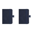 thumbnail image 1 of olkpmnmk 2Pcs Lined Journal Notebook, A7 Soft Cover Journal Bulk with Pen Case, 100 Sheets Thickened Softcover Sewed Notebook, Notebooks College Ruled for Note Taking, Classroom Office Essentials, 1 of 5