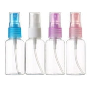 olkpmnmk Accessories,Fine Mist Spray Bottle 3.4oz/ 100ml Empty Cosmetic Refillable Travel Containers Plastic Hair Spray Bottle Sprayer For Perfume Makeup Lotion (Random Color),Clearance,Clear