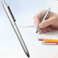 thumbnail image 1 of olkpmnmk Ballpoint Pens, Retractable Comfortable Writing Pens, Soft Grip Ball Point Pen, Black Ink In Medium Point 1.0 mm for Teachers Office Essentials, Classroom Must Haves, 1 of 9