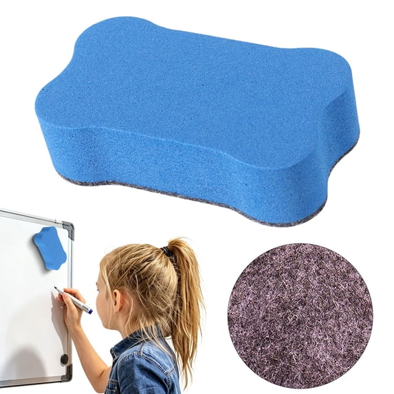olkpmnmk Chalkboard Eraser, Chalk Board Eraser, Chalkboard Erasers for Blackboard, Thickened Chalk Eraser Bulk, Reusable Chalkboard Erasers for Blackboard Dry Whiteboard, Classroom Essentials