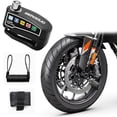 thumbnail image 1 of olkpmnmk Disc Brake Anti-Theft Lock, Heavy Duty Motorcycle Disc Lock, Portable Wheel Security Lock for Motorcycles, E-Bikes and Scooters Including 1.2m Reminder Cable for Scooter E, 1 of 5