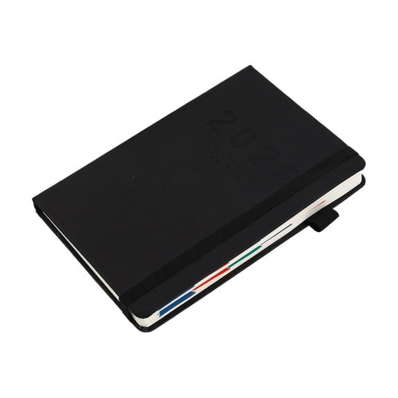olkpmnmk Pocket Calendar,2026 Schedule Book,2026 Daily Planner & Organizer,Pocket Planner,2026 Planner,Agenda 2026,Daily Calendar With Thick Paper,Portable Travel Journal Notebook,1PC,8.4"x5.7"