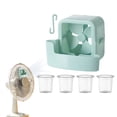 thumbnail image 1 of olkpmnmk Portable Air Conditioners Fan, Attachment for Fan with Hangable Ice Box System, Portable Summer Cooler Fan Kit, Desktop Mini Cooling Device for Bedroom, Office, Dorm, Home, 1 of 8
