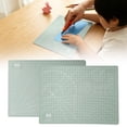 thumbnail image 1 of olkpmnmk Self Healing Sewing Mat, A4 Double Sided Rotary Cutting Mat, PVC Cutting Mat with Grid, Craft Cutting Board for Sewing Crafts Hobby Fabric Precision Scrapbooking Project, 1 of 9
