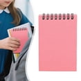 thumbnail image 1 of olkpmnmk Spiral Memo Books, Memo Pads, 100 Pages Lined Pocket Notebook, Mini College Ruled Paper Notebook, Wirebound Small Steno Pads for Home, Classroom, Office Essentials, 3 "x 5 ", Pink, 1 of 9