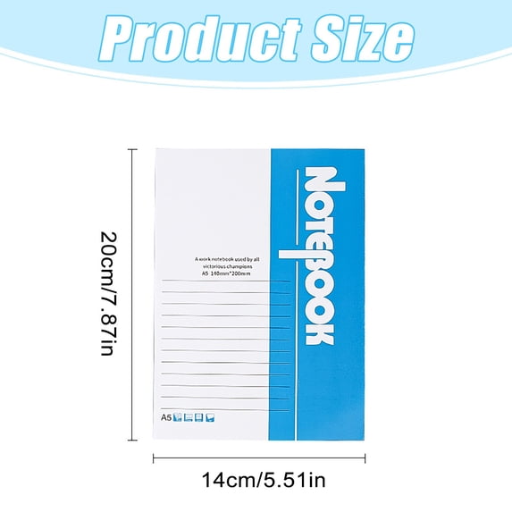 olkpmnmk Subject Notebook Schedule Notebook Appointment Book Daily Planner & Organizer Journaling Notebooks College Ruled Journal A5 Ruled Notebook Journals for Study and Notes Schedule Book 3Pcs