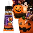 thumbnail image 1 of olkpmnmk Vinyl Repair Kit, Air Mattress Patch Kit, 30g Halloween Inflatable Repair Glue, Quick Dry Sealant for Vinyl, Nylon & Plastic Inflatable Decorations, Fix Leaks, Hole and Tear for Inflatables, 1 of 9