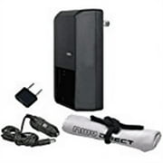 olympus evolt e-30 off camera intelligent ac & dc rapid charger + nwv direct microfiber cleaning cloth.