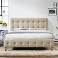 thumbnail image 1 of omax decor hugo platform bed, 1 of 6