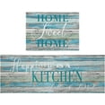 thumbnail image 1 of omezin Kitchen Rugs and Mats Non Skid Washable Summer Themed Kitchen Mat and Rug Set,Home Sweet Home Waterproof Rug,Rubber Backed Area Rugs for Kitchen Sink,Laundry Room,Indoor,Holiday Kitchen Rugs, 1 of 6