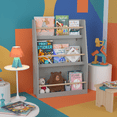 thumbnail image 1 of omy Casa Kids Bookcase, 3-Tier Montessori Bookshelf for Toddlers, Nursery Book Organizer, 1 of 8