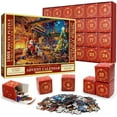 on Clearance Advent Calendar 2024 Jigsaw Puzzle 1008 Pieces Puzzle 24