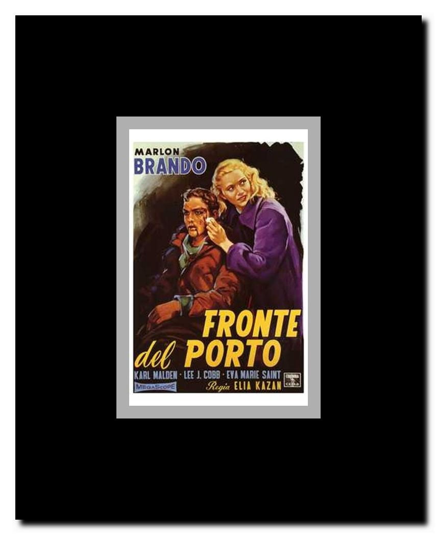 on the Waterfront Framed Movie Poster