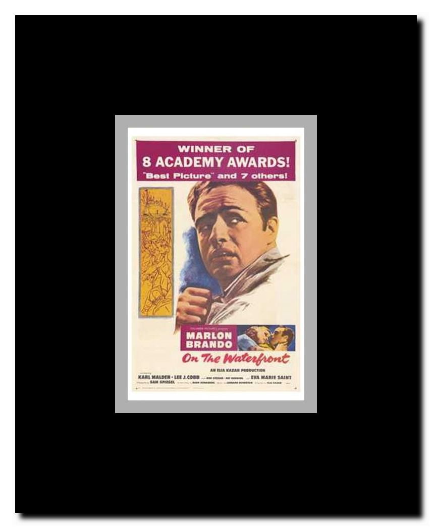 on the Waterfront Framed Movie Poster