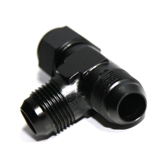 (one) AN10 10-AN Female to 2x AN10 10-AN Male 3-Way Tee T-Piece Fitting Adapter
